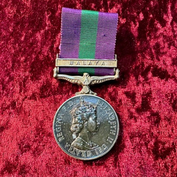 GSM Medal with Malaya Bar